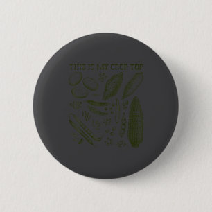 Badge Rond 5 Cm C'est mon haut de culture drôle de jeu de mots sur