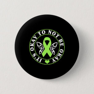 Badge Rond 5 Cm C'est Ok De Ne Pas Être Ok Sensibilisation à la Sa