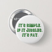 Badge Rond 5 Cm C'est simple (Devant & derrière)