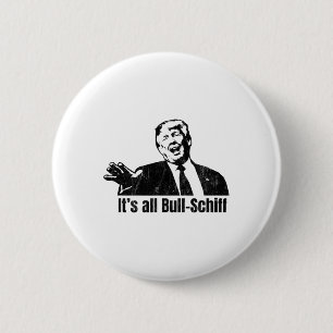 Badge Rond 5 Cm C'est tout du baratin Trump Impeachment Ukraine Wh