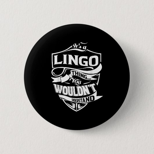 Badge Rond 5 Cm C'Est Un Don De Chose Lingo (Devant)