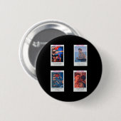 Badge Rond 5 Cm C'Est Un Ensemble De Péchés T (Devant & derrière)