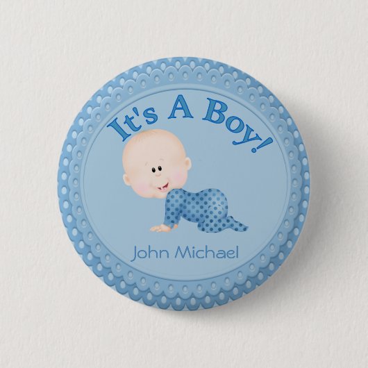 Badge Rond 5 Cm C'est un petit bouton (Devant)