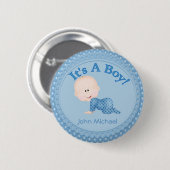 Badge Rond 5 Cm C'est un petit bouton (Devant & derrière)