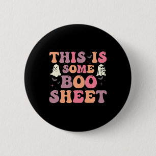 Badge Rond 5 Cm C'Est Une Feuille De Boite Halloween Ghost Funny P
