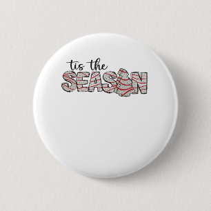 Badge Rond 5 Cm Cet Arbre De Noël De Saison