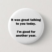 Badge Rond 5 Cm C'Était Super. (Devant)