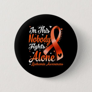Badge Rond 5 Cm Cette Famille Personne ne combat seul la sensibili