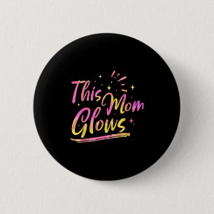 Badge Rond 5 Cm Cette Maman Glisse Pour Les Enfants Des Années 80