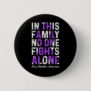 Badge Rond 5 Cm Cette sensibilisation à la surdose de drogue famil