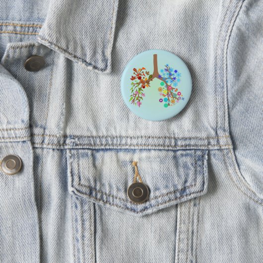 Badge Rond 5 Cm CF ~ Toutes les saisons (En situation)