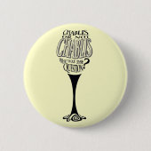 Badge Rond 5 Cm Chablis ou non (Devant)