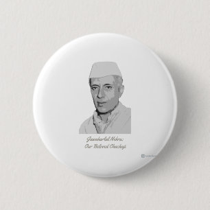 Badge Rond 5 Cm Chachaji Nehru