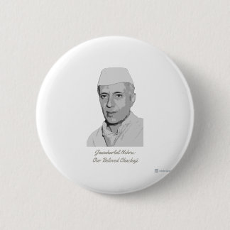 Badge Rond 5 Cm Chachaji Nehru