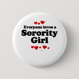Badge Rond 5 Cm Chacun aime un T-shirt de fille de sororité