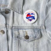 Badge Rond 5 Cm Chacun aime une fille cubaine (En situation)