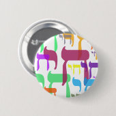 Badge Rond 5 Cm Chai (Devant & derrière)