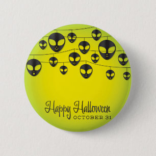 Badge Rond 5 Cm chaîne Alien