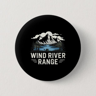 Badge Rond 5 Cm Chaîne de Wind Rivers Randonnée Camping Escalade S