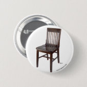 Badge Rond 5 Cm Chaise vide (Devant & derrière)