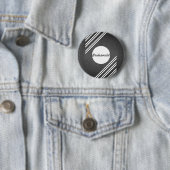 Badge Rond 5 Cm Chalkboard Blackboard Bridesmaid (En situation)