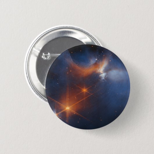 Badge Rond 5 Cm Chamaeleon I Dark Molecular Cloud (Devant & derrière)