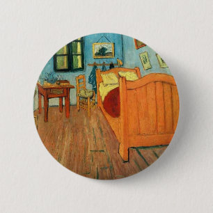 Badge Rond 5 Cm Chambre à coucher dans Arles par Vincent van Gogh