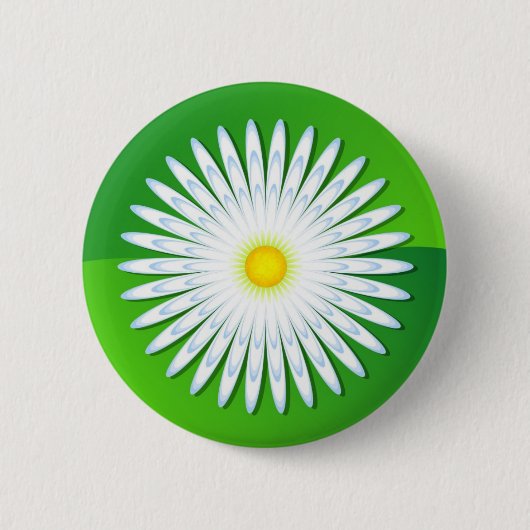 Badge Rond 5 Cm Chamomille (Devant)