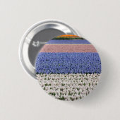 Badge Rond 5 Cm Champ Hyacinth (Devant & derrière)