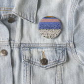 Badge Rond 5 Cm Champ Hyacinth (En situation)