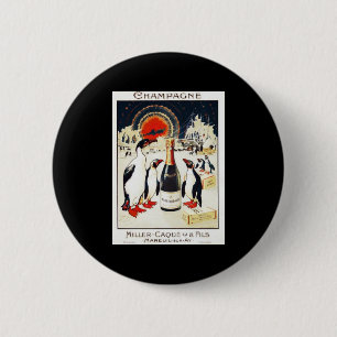 Badge Rond 5 Cm Champagne Miller-Caque & Fils