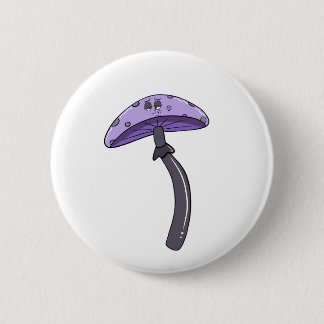 Badge Rond 5 Cm Champignons à boue