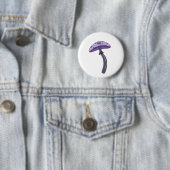 Badge Rond 5 Cm Champignons à boue (En situation)