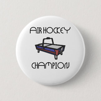 Badge Rond 5 Cm champion d'hockey d'air