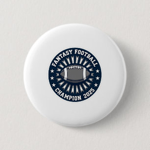 Badge Rond 5 Cm Champion Fantastique de Foot 2025 Fantastique Foot