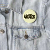 Badge Rond 5 Cm Champion potable de whiskey de l'Alabama (En situation)