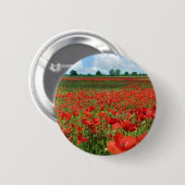 Badge Rond 5 Cm Champs de pavot (Devant & derrière)