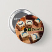 Badge Rond 5 Cm Chance (Devant & derrière)