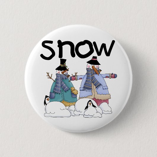 Badge Rond 5 Cm Chandails et cadeaux pour les amateurs de neige (Devant)