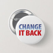 Badge Rond 5 Cm Changez-le de retour (Devant & derrière)