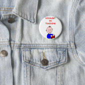 BADGE ROND 5 CM CHANTEUR (En situation)