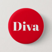 Badge Rond 5 Cm Chanteuse Opéra Chanteuse Musicienne Interprète Th (Devant)
