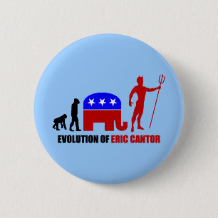 Badge Rond 5 Cm chantre d'Éric d'évolution
