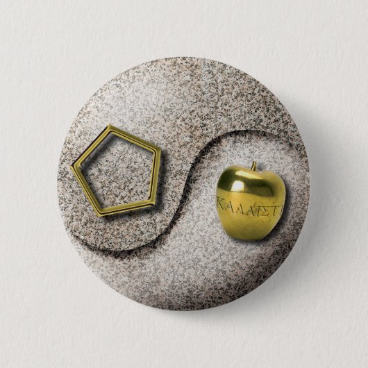 Badge Rond 5 Cm Chao sacré (Devant)