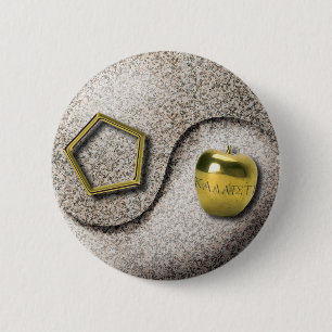 Badge Rond 5 Cm Chao sacré