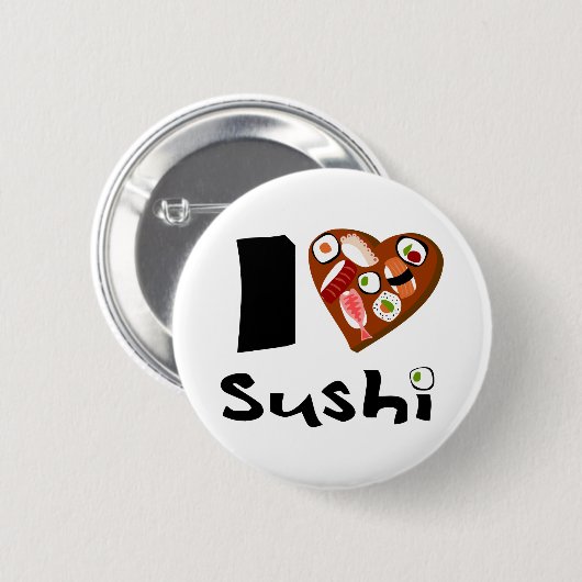 Badge Rond 5 Cm chapailovesushi (Devant & derrière)