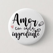 Badge Rond 5 Cm Chapas con texto (Devant)