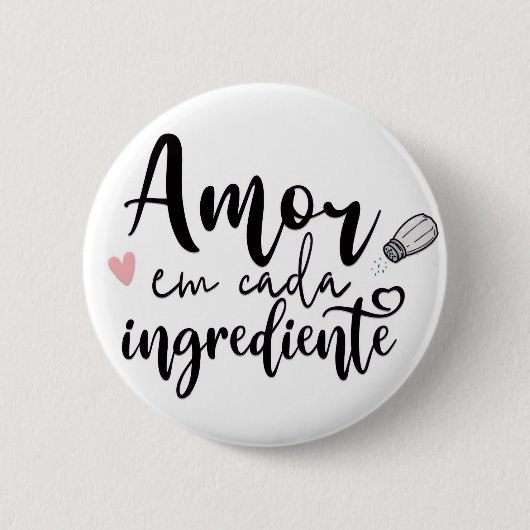 Badge Rond 5 Cm Chapas con texto  (Devant)