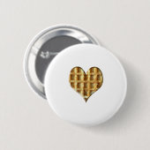 Badge Rond 5 Cm Chapeau Wafel (Devant & derrière)