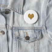 Badge Rond 5 Cm Chapeau Wafel (En situation)